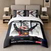 3Pcs Bedding SetMax Verstappen Soft Bed Sheet and Two Pillowcases Home Bedroom Decor