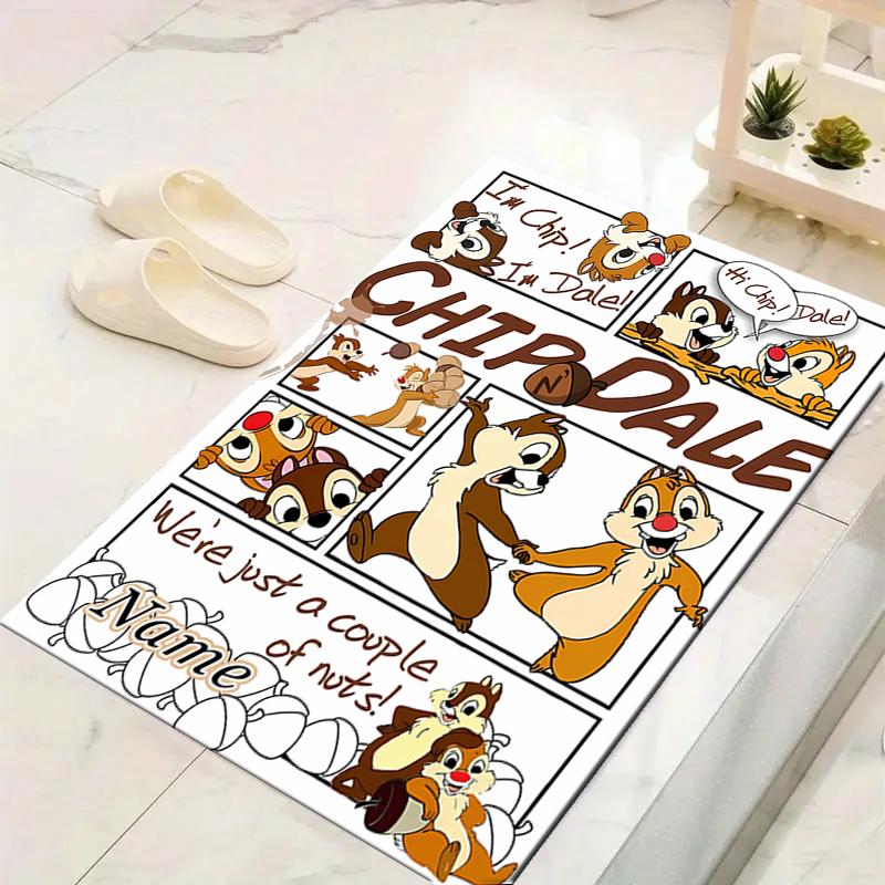 Custom 1Pc Floral Chip Dale Adventure Rug Office Carpet Indoor Outdoor Entrance Doormat Nonslip Soft And Comfortable Living Room D91616