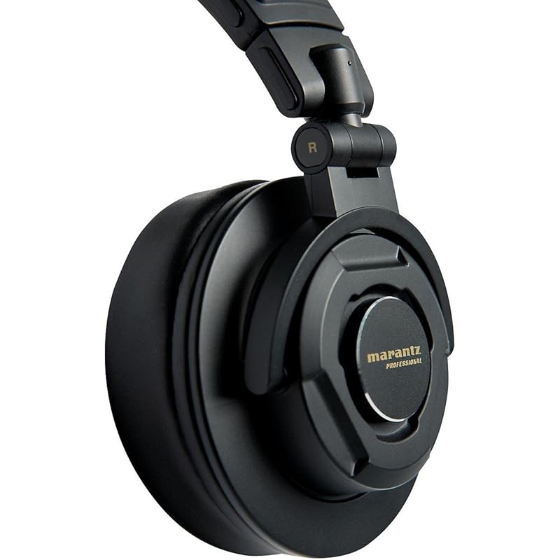Проводные закрытые мониторные наушники Marantz MPH-2 Pro с 50-мм драйверами, складные, для занятий на музыкальных инструментах, стриминга, игр и