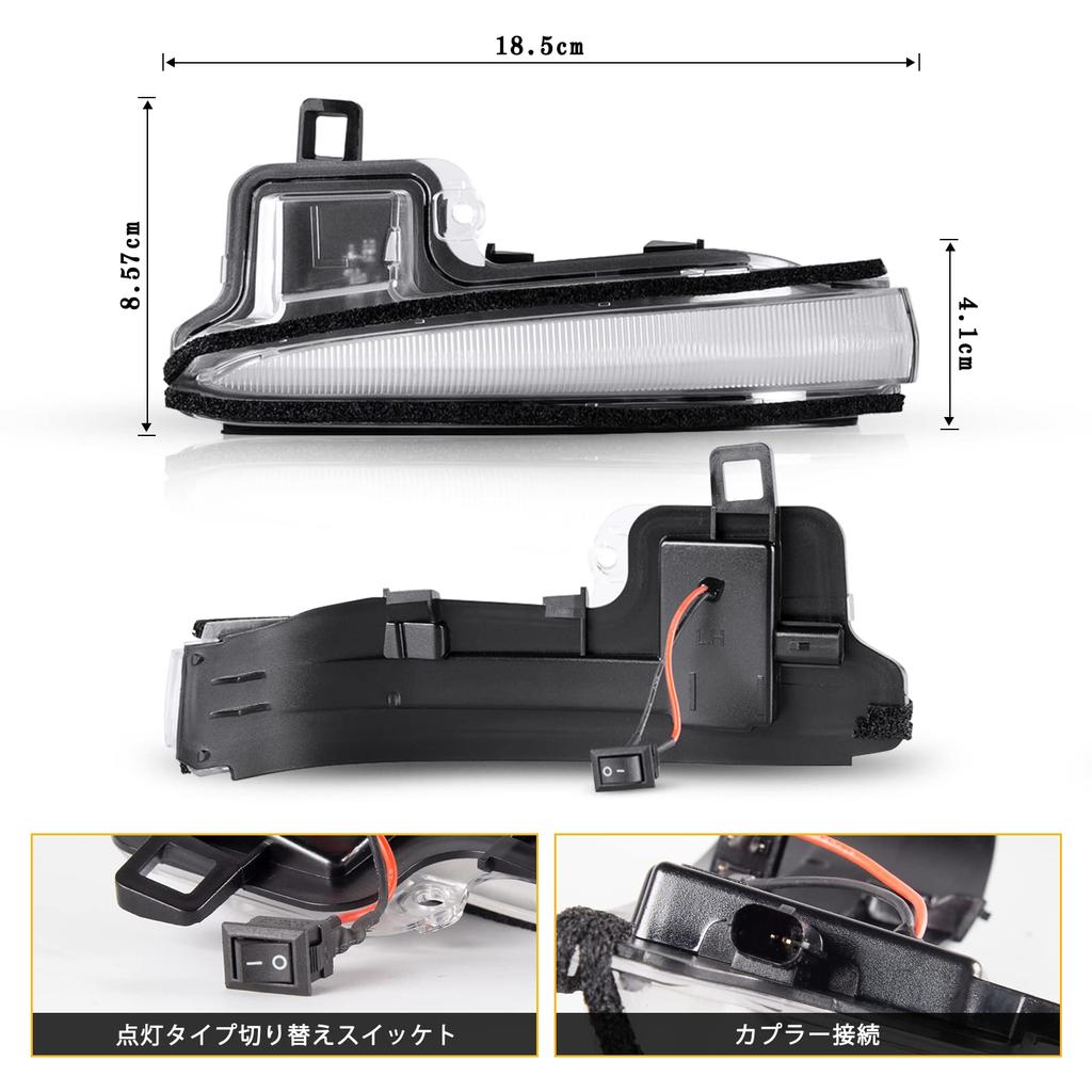 POPMOTORZ Toyota 30 Серии Alphard 30 Серии Vellfire RAV4 50 Серии PHV Последовательный Боковой