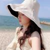 Versatile Women Sun Hat Broad-edged Bucket Hat Practical Double-sided Wear Fisherman's Hat  Beach