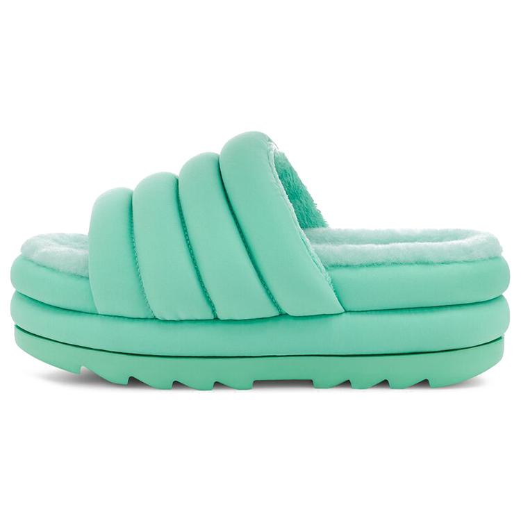 UGG Макси тканевые тапочки женские Мятные конфеты 1126377-PEMR