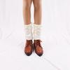 1 Pair Winter Knit Crochet Women's Fashion Boot Cuffs Leg Warmers Foot Cover Boot Socks