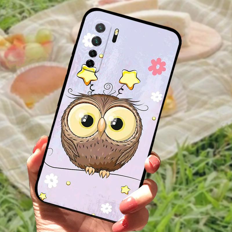 For Huawei Nova 7 SE Case P40 Lite 5G Back Cover Beautiful Fashion Phone Bumper Russia Version For Huawei Honor 30S Fundas Coque