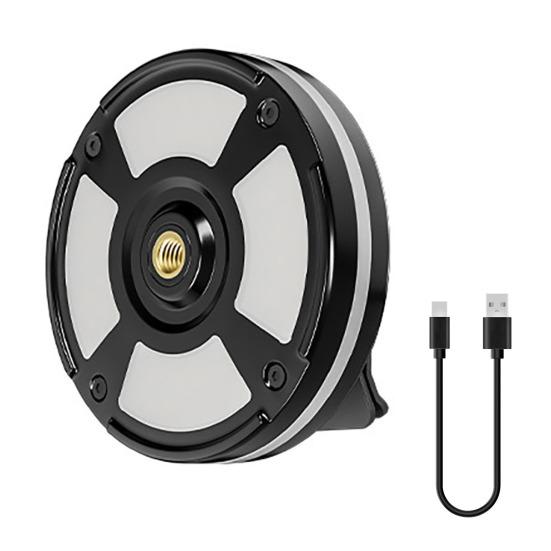 Многофункциональный кемпинговый фонарь с клипсой, регулируемый, USB-перезаряжаемый, портативный, для путешествий, активного отдыха, походов, палатки