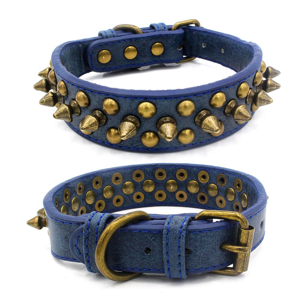 Dog Pet Dog Collars Dog - Collars Rivets
