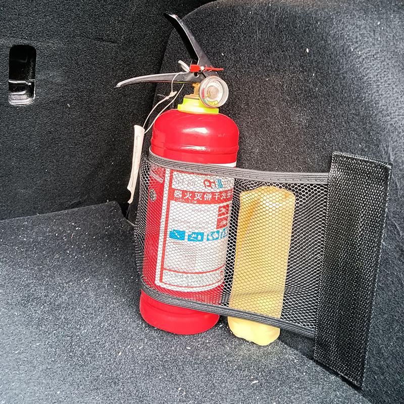 Сетка для хранения задней части автомобиля, эластичная сетка, универсальная сетчатая сумка для хранения, волшебная наклейка, органайзер для багажника автомобиля, аксессуары