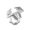 New Logo Decal Silver Badge Emblem Auto Decor Scorpion Car Sticker 3D Metal