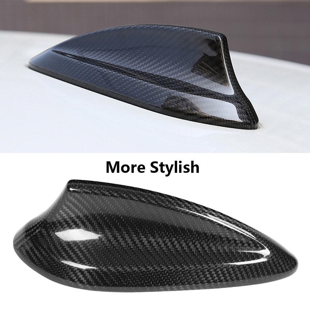 Car Carbon Fiber Antenna Shark Fin Cover Trim for BMW F22 F30 F35 F34 F32 F33 F80