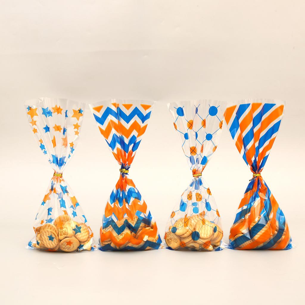 Creative Dinosaur Kid Cartoon With Twist Ties Candy Gift Bag 50pc Animal Plastic Transparent Unicorn Mermaid Packaging Bag Party Supplies