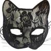 Women Sexy Lace Fox Cat Face Eye Face Masque Halloween Party Cosplay Role Playing Prop