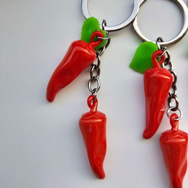 5 шт. Брелки для ключей из китайской капусты, имитация овоща, подвеска-виноград, брелок для ключей автомобиля, аксессуар для сумки, кошелька, бижутерии