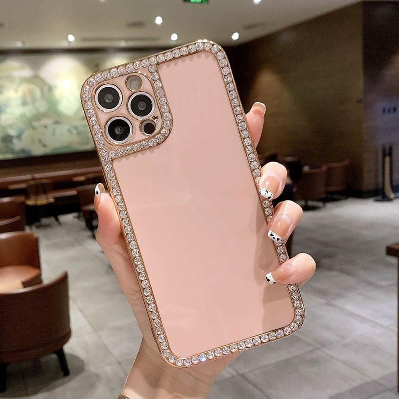 Мягкий чехол с блестящими бриллиантами и кристаллами для iPhone 15, 14, 13, 12, 11 Pro max/Samsung S22 S21 S23 Ultra A13 A23 A33 A53 A12 A22 A32 A52 A14 A54, мягкий чехол из ТПУ