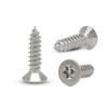 Post Flat Head Countersunk Torx Security Self-tapping Screws, Wood Screws, 304 Steel, Sizes KA2M2.3M2.6M3M4M5.