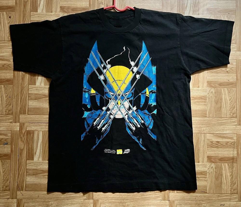 1993 Росомаха Комиксы Images Размер S-5XL 90-е Люди Икс Marvel Comics Футболка Репринт Унисекс Футболка