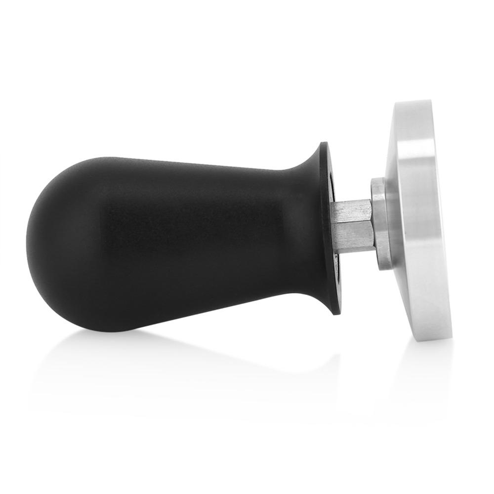 Spring Loaded Espresso Tamper Flat Base Beans Press Tool Hand Tamper  Coffee Making