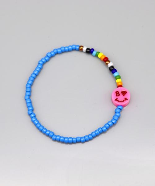 Браслет Bonbeau Smile Point с радужными бусинами, 5 цветов