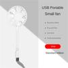 Новый небольшой вентилятор, перезаряжаемый портативный USB мини-вентилятор, бесшумный офисный стол, небольшой кулер, летний портативный охлаждающий вентилятор, перезаряжаемый через USB