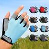 Breathable Half-Finger Cycling Gloves - Non-Slip, Shock-Absorbing, Sun Protection for Outdoor, Yoga, Driving