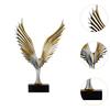 Creative Winged Figurine Statue, Decoration, Resin for Living Room, Study, Office