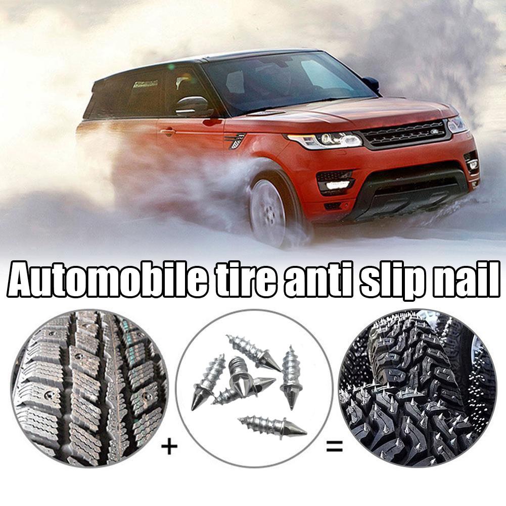 10Pcs Automobile Tire Anti Slip Nail Winter Car Tire Stud Nails Auto Motorcycle Truck Off-road Snow Tyre Steel Cleats