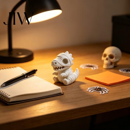 Милая фигурка цыплят-мамы, миниатюрная фигурка животного, 3D-печать, свинья, цыпленок, динозавр, утка, Хэллоуин, украшения для стола, статуэтка кошки, жуткое украшение, мячик-антистресс,