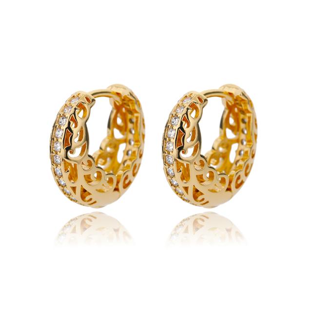 Квадратные круглые серьги-кольца для женщин из нержавеющей стали с блестящим кубическим цирконием, трендовые украшения для вечеринок, подарок для пары Brinco