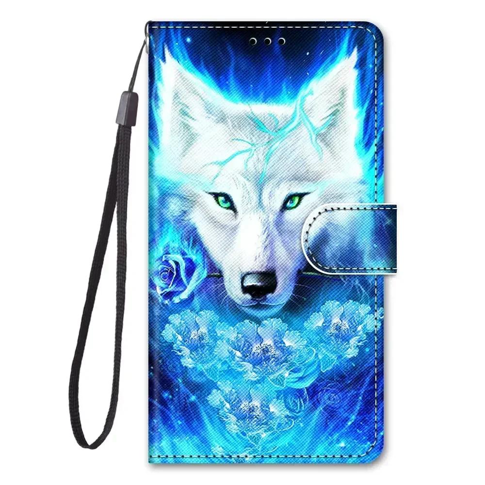 Модный кожаный чехол-книжка для Xiaomi 13T 12T Pro Redmi Note 13 Pro Plus 12 12S 12R с бабочкой, персонализированная painted кошелек-обложка