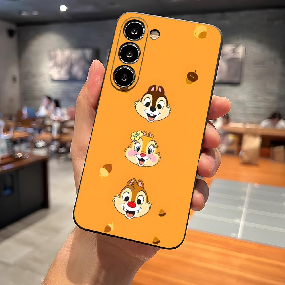 Чехол для телефона C-Chip 'n' Dale для Samsung S23 Ultra S24 S22 S20 Fe S21 Plus Galaxy A54 A34 A24 A53 A13 A13 Back Cover