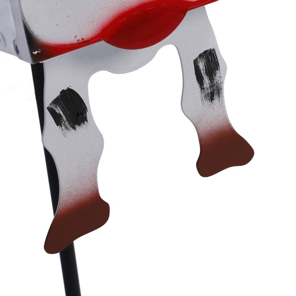 13pcs Ample Inner Space Cow Mailbox Cover Iron Farm Novelty Mailbox Animal Mailbox Outdoor Use