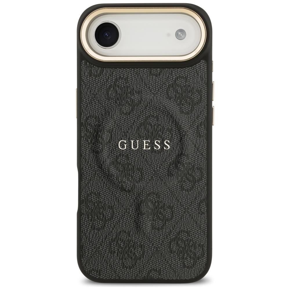 Guess 4G PU Classic Logo MagSafe case for iPhone Air black