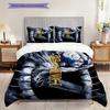 Shadows Justice Death Note Three-piece set (1 * duvet cover + 2 * pillowcase, without core) 2D Flat Duvet cover and pillowcase Soft and comfortable