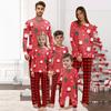 Christmas Prints Family Matching Long Sleeve Tops+Pants Set Family Matching Sets