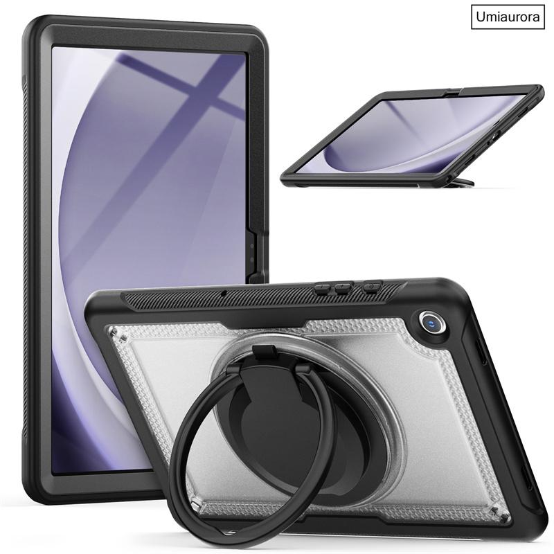Для Samsung Tab A9 8.7 SM-X110 A9+ A11+ Plus 11 дюймов SM-X230 X210 X130 Чехол-подставка с кольцом-держателем Ремешок Противоударный Бронированный Funda