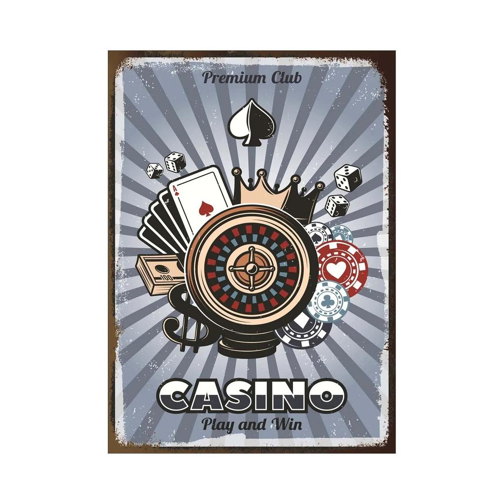 Vintage Tin Signs Decor Rock Music Metal Posters Retro Guitar Rock Party Metal Plates Room Wall Art for Bar Pub Club