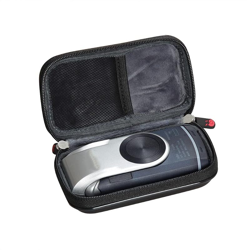 Hermitshell Exclusive защитный дорожный чехол для хранения и переноски, полностью совместимый с мужской электробритвой Braun M-90 Mobile