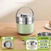 Stainless Steel Vacuum Insulated Lunch Box Adults Double Layer Thermal Food Container 1-2L Capacity