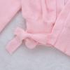 Kids Ballet Knit Wrap Sweater Girls Winter Autumn Warm Sweaters Long Sleeve Cardigan Warm Up Shawl Gymnastics Dance Jacket