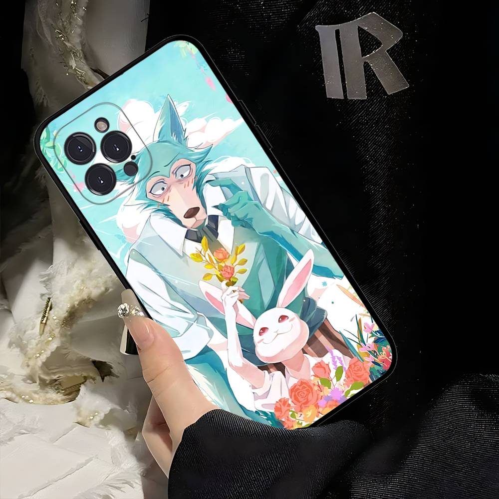 Классическое японское аниме B-Beastars Для iPhone 17 16 15 14 11 12 13 Pro Max Plus Чехол Милое Арт Покрытие для Телефона