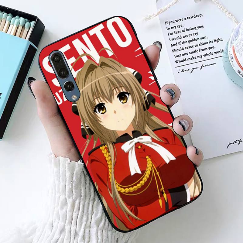 Anime Girl Phone Case for Huawei P30 40 20 10 8 9 lite pro plus Psmart2019