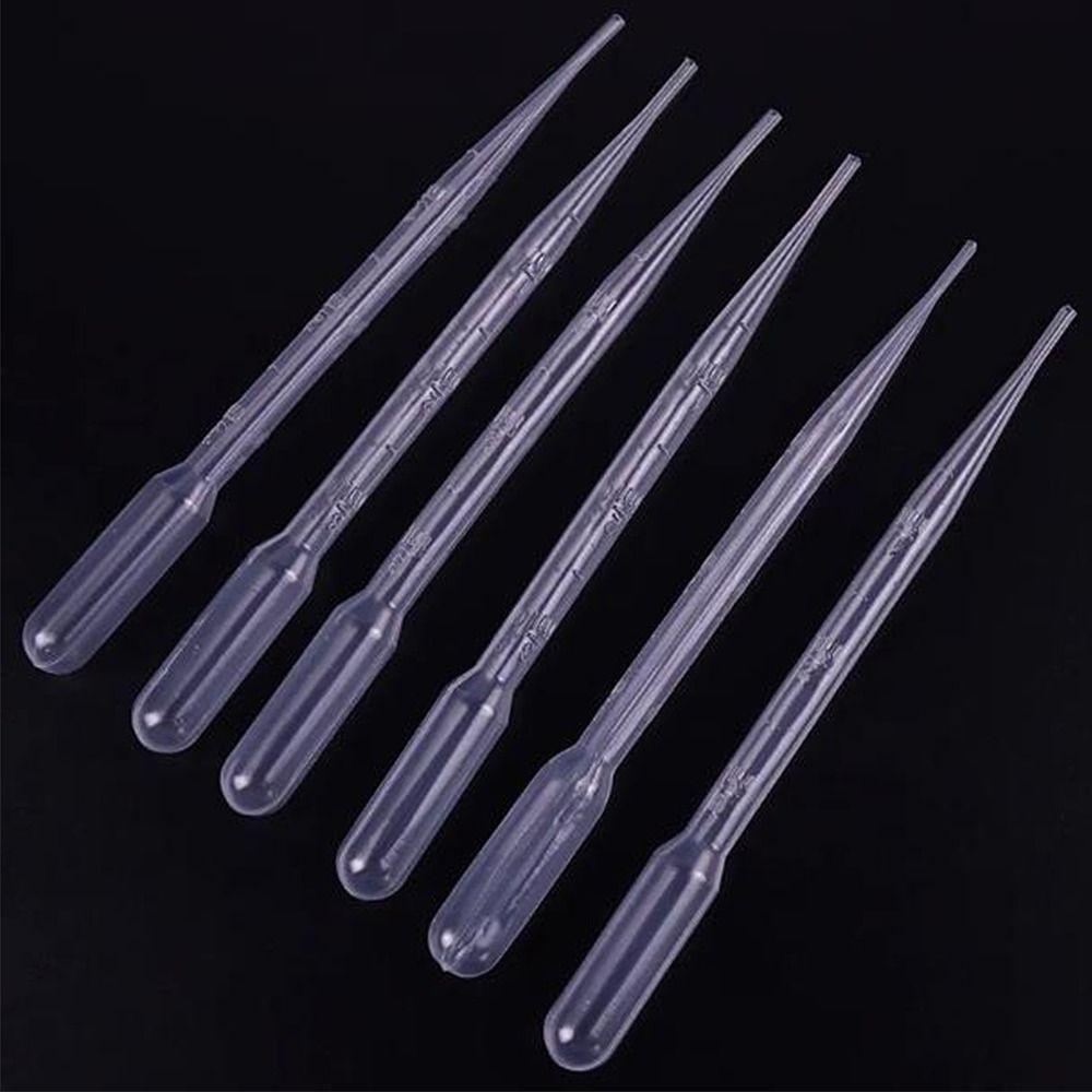 100Pcs Plastic Liquid Dropper 3ml Dropping Pipettes Disposable Eye Dropper Set Essential Oils