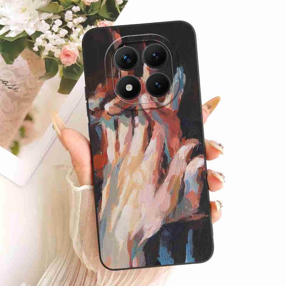 Мультяшный Чехол-Кролик Для Redmi Note 15 Pro Чехол Милый Мягкий Чехол Для Телефона Для Xiaomi Redmi Note15 Note 15 Pro 5G Capa Fundas