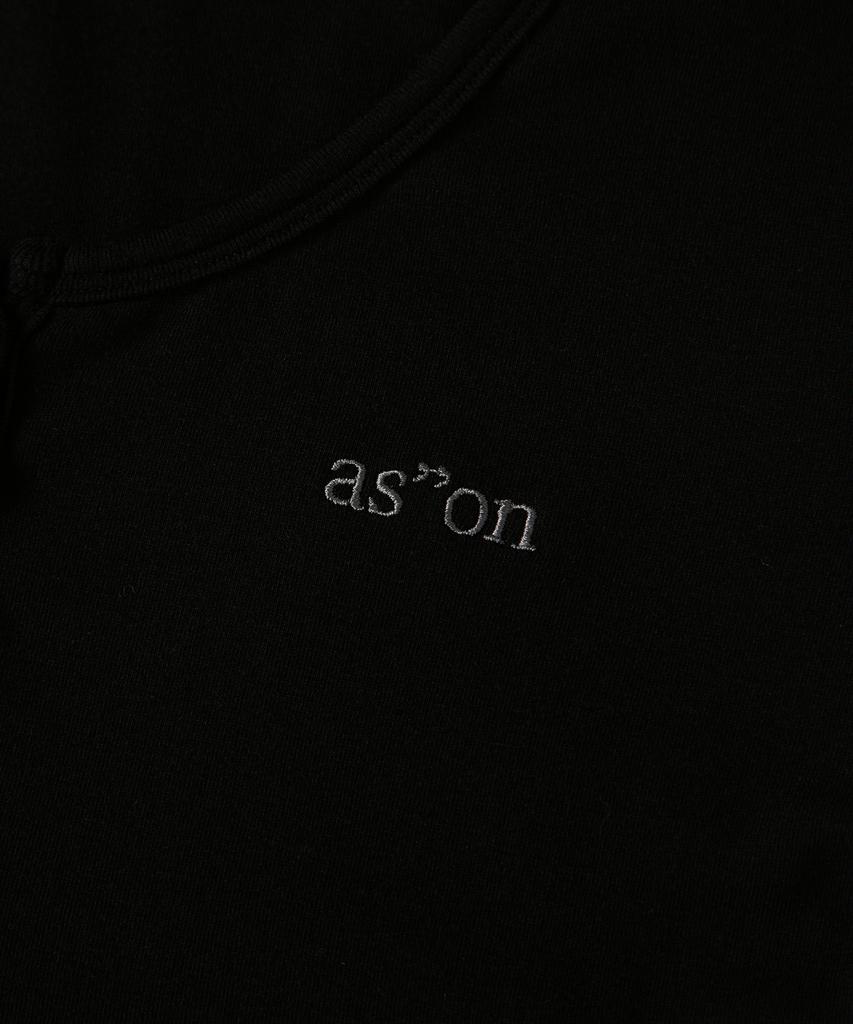 Футболка Aejeuon Ever Button / Черная
