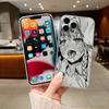 Чехол для телефона Cute girl trend Anime для iPhone 16 15 14 13 12 11 Mini Pro Max X XR XSMax 7 8 Plus SE20 A-Ahegaos Прозрачный чехол
