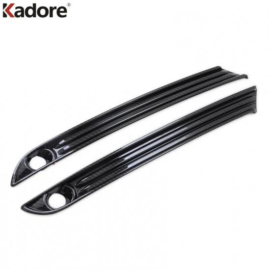 For Mazda CX5 CX-5 KF 2017 2018    Chrome Front Fog Light Lamp Cover Trim Foglight Bezel Trims Car Accessories