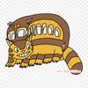 Cat Bus Studio Ghibli Ghibli Museum Catbus Железные нашивки для одежды Аппликации Наклейки на одежду Термочувствительные индивидуальные патчи