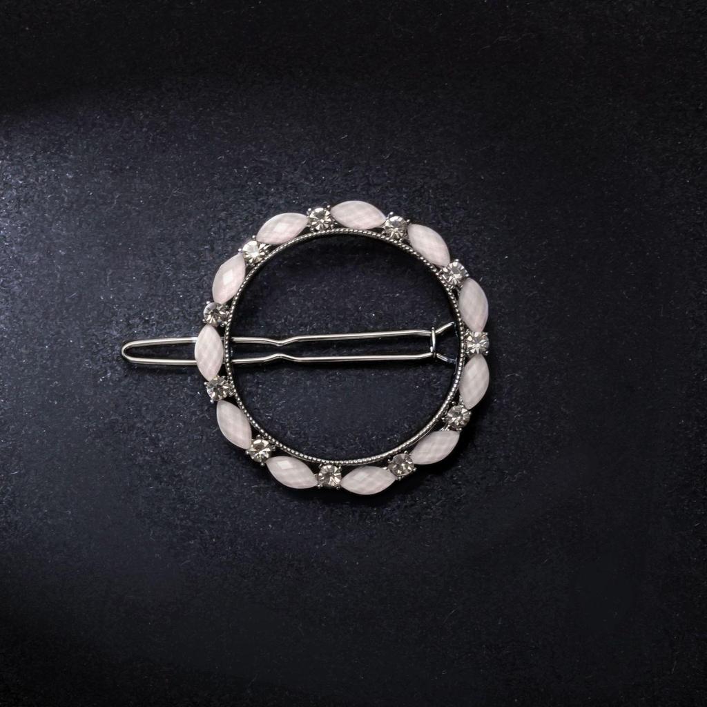 Элегантная заколка для волос из сплава 'Синяя звезда' - Минималистичный роскошный аксессуар