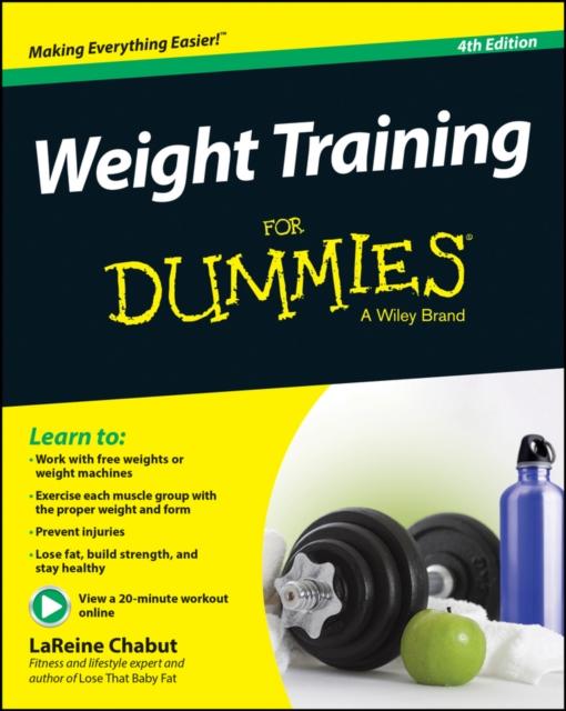 The Weight Training For Dummies Book
