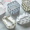(YOUU06)1pc Cotton Linen Fabric Waterproof Sundry Basket Storage Box Cosmetic Toy Organizer Underwear Sock Cloth Storagebag
