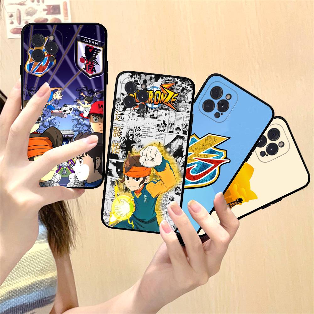 Чехол для телефона Axel Blaze Firestorm Inazuma Eleven Для Iphone 16 15 17 13 14 12 11 Pro Max Plus Черный Корпус Чехол